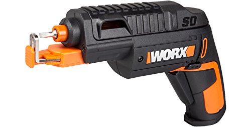 WORX Akkuschrauber SD 4V WX255.2 / WORX SD Slide Driver WX255.2 - 4V, 1/4 Zoll, Lithium-Ion, Cranberry von WORX