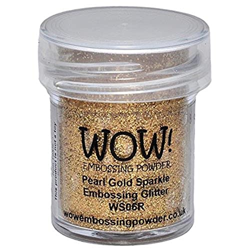 WOW! Embossing Powder 15 ml, Perlgold Sparkle von WOW!