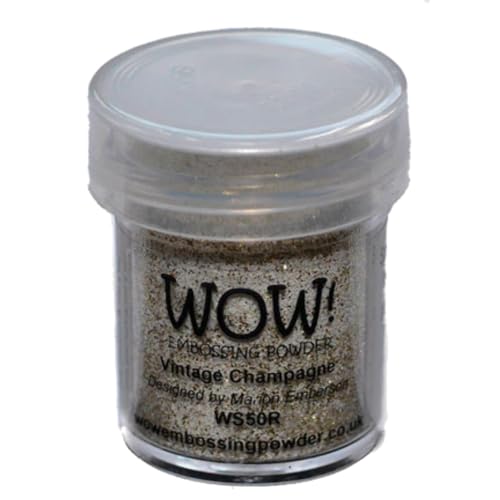 Wow Embossing Powder Wow! Embossing-Puder, 15 ml, Vintage Champagner von WOW!