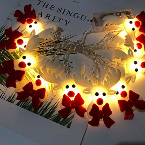 WOXIHUAN LED Weihnachten Lichterkette Innen Lichterketten Weihnachtsbaum Lichter Batteriebetrieben Weihnachtsbeleuchtung Weihnachten Deko Party Lichter Weihnachten Lampen für Party Balkon von WOXIHUAN