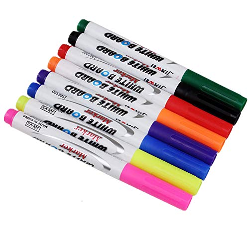 WPCASE Whiteboard Marker Whiteboard Stifte Boardmarker Kreidestifte FüR Tafel Abwaschbar Flipchart Stifte Whiteboardstifte Marker Whiteboard Whiteboardmarker Whiteboard Stift von WPCASE