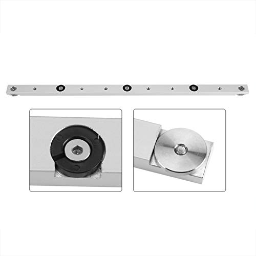 WPKD BLUEIY Gehrungsleiste, Aluminiumlegierung Tischsäge Lehre Stange Schieberegler Bar mit einstellbaren Edelstahl Läufer für Jigs Fixture Track Bar Schiene Holzbearbeitung Werkzeug(300mm) von WPKD BLUEIY