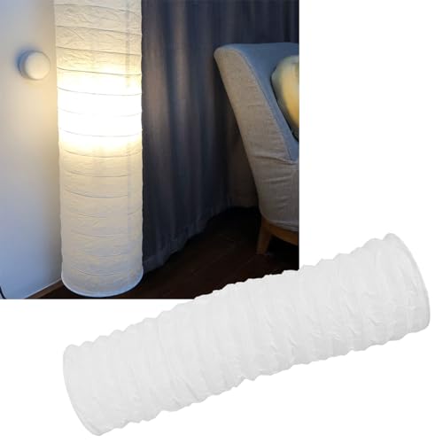 WPKD BLUEIY Lampenschirm, Stehlampenschirm Helle Reis Papier Stehlampe faltbar Lampenschirm Säule Moderne Reis Papier Lampe für Haus und Büro Dekoration von WPKD BLUEIY