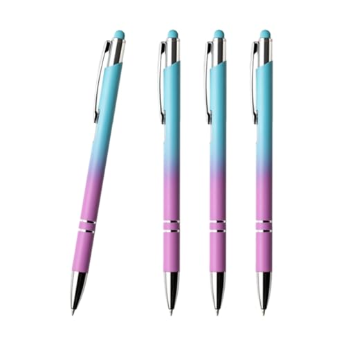 WPRO Touchpen Bella | 100er Set | Eingabe-Stift & Kugelschreiber 2in1 | Tablet & Smartphone | Touch-Screen Stylus-Pen Spitze | Multicolor | Regenbogenfarben von WPRO