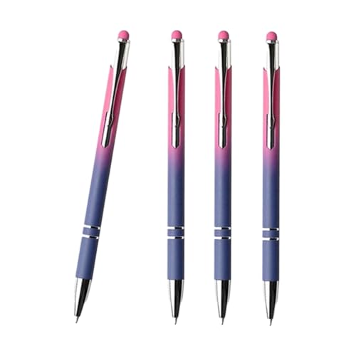 WPRO Touchpen Bella | 100er Set | Eingabe-Stift & Kugelschreiber 2in1 | Tablet & Smartphone | Touch-Screen Stylus-Pen Spitze | Multicolor | Regenbogenfarben von WPRO