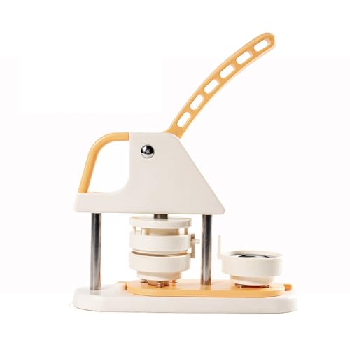 Button Maker Machine, Pin Maker Badge Maker Supplies, Pin Making Kit, 2.5 cm, 3.2 cm, 5.7 cm Badge Punch Press Kit with 300 Sets Button Parts, Circle Cutter, Panda Picture Book von WQV