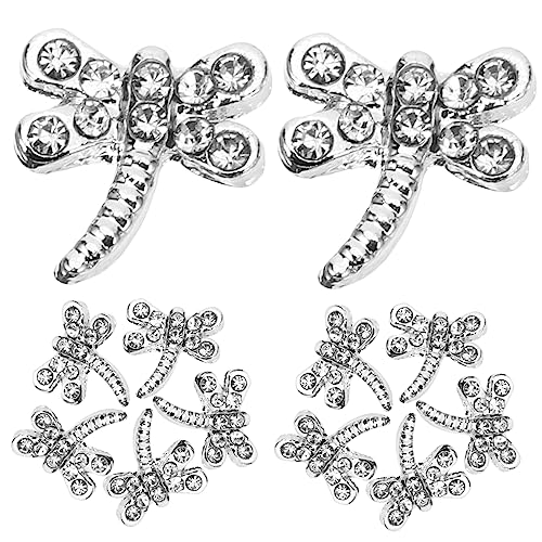 WRITWAA 1 Satz Fingernagel Nagel Charms Edelsteine zum Basteln Maniküre Nagel Für Libelle Nagelkunst-anhänger Maniküre-tipps Dekoration Kreative Nagelanhänger Legierung Silver 20 Stück WRITWAA 1 Satz Fingernagel Nagel Charms Edelsteine zum Basteln Maniküre Nagel Für Libelle Nagelkunst-anhänger Maniküre-tipps Dekoration Kreative Nagelanhänger Legierung Silver 20 Stück von WRITWAA
