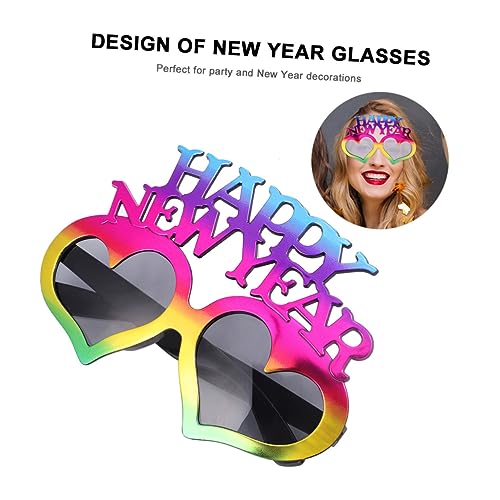 WRITWAA 1Stk Neujahrsparty happynewyear Brille ferngläser kinderferngläser Party-Gunst-Gläser Stern-Sonnenbrille Brillen für das neue Jahr dekorative Gläser für Partys von WRITWAA