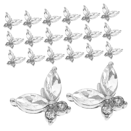 WRITWAA 20Stücke Schmetterling Charms Dekorationen Nagelsteine Für Maniküre Langlebig Und Elegant Für DIY Nageldesigns Und Besondere Anlässe WRITWAA 20Stücke Schmetterling Charms Dekorationen Nagelsteine Für Maniküre Langlebig Und Elegant Für DIY Nageldesigns Und Besondere Anlässe von WRITWAA