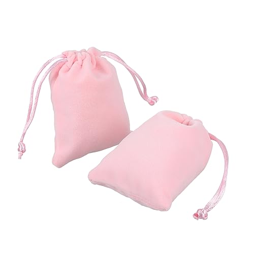 WRITWAA 25 Stück Schmucktaschen Zugbeutel Für Beutel Mit Kordelzug Weiche Aufbewahrungstasche Reise Schmuckschatulle Kleiner Kordelkordbeutel Party Schmuckbeutel Samtstoff Rosa WRITWAA 25 Stück Schmucktaschen Zugbeutel Für Beutel Mit Kordelzug Weiche Aufbewahrungstasche Reise Schmuckschatulle Kleiner Kordelkordbeutel Party Schmuckbeutel Samtstoff Rosa von WRITWAA