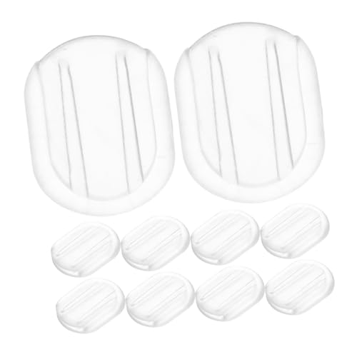 WRITWAA 40 Stück Weiche Ohrring Verschlüsse Für Ohrclips Transparente Ohrring Pads Ohrring Kissen Bequeme Ohrring Pads Ohrclip Zubehör von WRITWAA