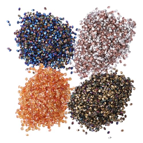 WRITWAA 4Packungen Strasssteine für Maniküre Mikro Kristallspitzen Farben Regenbogen für DIY Nailart und Dekoration WRITWAA 4Packungen Strasssteine für Maniküre Mikro Kristallspitzen Farben Regenbogen für DIY Nailart und Dekoration von WRITWAA