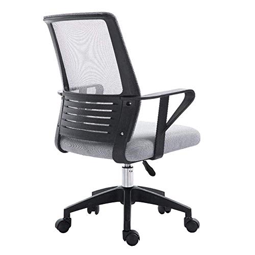 WSYSHHG Schreibtischstuhl, Bürostuhl, ergonomischer Netzstoff, gepolstert, um 360 Grad drehbar, Computer-Schreibtischstuhl, Nylon-Basis, Personalstuhl von WSYSHHG