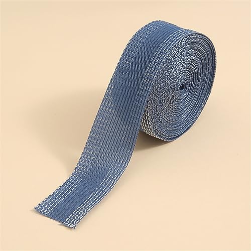 Saumband 3PCS Selbst-Klebeband for Hosen Beine Rand Verkürzung Nähen Werkzeuge Band Paste Säumen Eisen Auf Hosen Jeans Kleidung Länge Verkürzen. (Color : Denim, Size : 5m) von WTAXBH