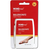 WUNDmed® Blasenpflaster Ballenschutz Hallux Valgus 02-137 transparent 4,3 x 4,3 cm, 3 St. von WUNDmed®