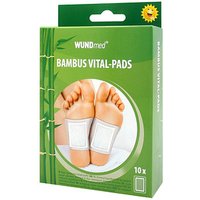 WUNDmed® Bambuspflaster Vital-Pads weiß 6,0 x 8,0 cm, 10 St. von WUNDmed®