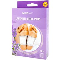 WUNDmed® Bambuspflaster Lavendel Vital-Pads weiß 6,0 x 8,0 cm, 10 St. von WUNDmed®