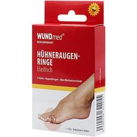 WUNDmed® Hühneraugen-Druckschutzringe transparent 1,8 x 6,2 cm, 5 St. von WUNDmed®