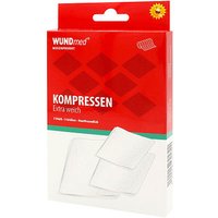 WUNDmed® Mull-Kompressen weiß klein 5,0 cm; normal 7,5 cm; groß 10,0 cm cm, 3 St. von WUNDmed®