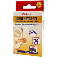 WUNDmed® Ohrstöpsel Kunststoff, 4 St. von WUNDmed®