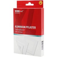 WUNDmed® Pflaster Aluminium XL grau 7,5 x 7,5 cm, 3 St. von WUNDmed®