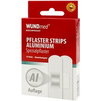 WUNDmed® Pflaster Aluminium 02-100 grau, 10 St. von WUNDmed®