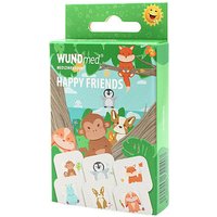 WUNDmed® Pflaster Happy Friends 02-117 bunt 3,8 x 3,8 cm, 10 St. von WUNDmed®