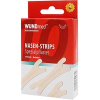 WUNDmed® Pflaster Nasen-Strips 02-096 beige 1,9 x 6,6 cm, 10 St. von WUNDmed®