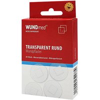 WUNDmed® Pflaster Rund 02-052 transparent 2,5 x 2,5 cm, 20 St. von WUNDmed®