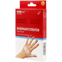 WUNDmed® Pflaster Wundnahtstreifen weiß 10,2 cm x 6,4 mm, 10 St. von WUNDmed®