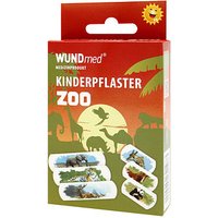 WUNDmed® Pflaster Zoo 02-064 bunt normal & klein 1,9 cm x normal 6,3 cm; klein 3,8 cm cm, 10 St. von WUNDmed®