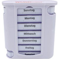 WUNDmed® Tablettenbox Tower grau von WUNDmed®