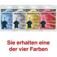 WUNDmed® unisex Regenponcho farbsortiert Einheitsgröße 1 St. von WUNDmed®