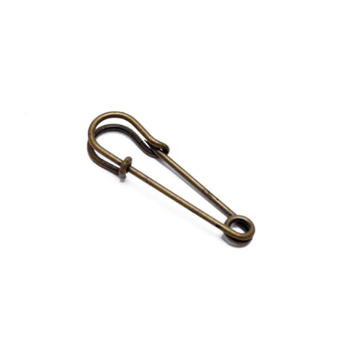 Große Sicherheitsnadeln, 20 Stück 100 mm große Broschennadeln, Sockel in Bronze- und Goldfarbe, Anstecknadel-Clips, Fassung for die Schmuckherstellung, Hochzeit, DIY, Weihnachtsbroschen, Befunde von WUSHADEHANS