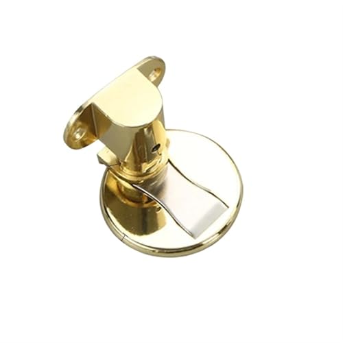 WUSHADEHANS Türstopper, magnetischer Türstopper, Nicht stanzbarer Türstopper, automatischer Boden-Boden-Türstopper, Möbelbeschläge, Stopper for Tür, Winddicht(Gold B) von WUSHADEHANS