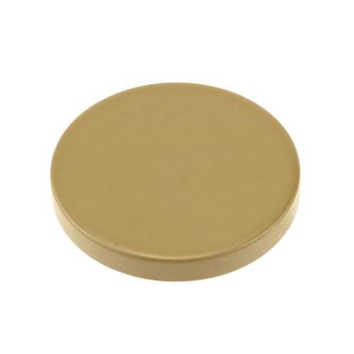 WUUKEPSG Metall-Nähknöpfe Mit Öse, Ein Loch, Rund, Bemalt, 10 Stück, Für Mäntel, Kleidung, Dekorative Diy-Bekleidung, Nähzubehör/Beige/21Mm von WUUKEPSG