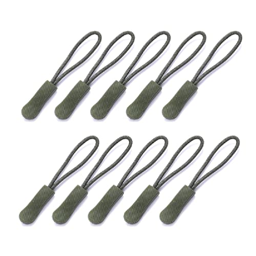 WUURAA 10 stücke Zipper Pull Puller End Fit Seil Tag Ersatz Clip Gebrochen Schnalle Fixer Zipper Zieht Für Rucksäcke Jungen von WUURAA