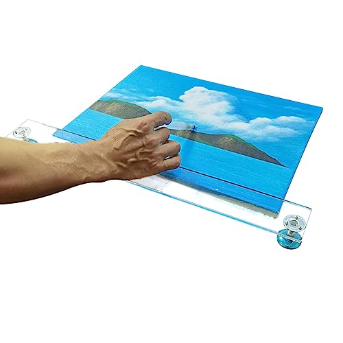 WUURAA Artist Leaning Bridge Acrylic Acrylic Artist Leaning Bridge Hand Wrist Rest for Computer Keyboard Clear Artist Bridge for Sketching Detailed Painting Clear Acrylic Wrist Leaning Bridge von WUURAA