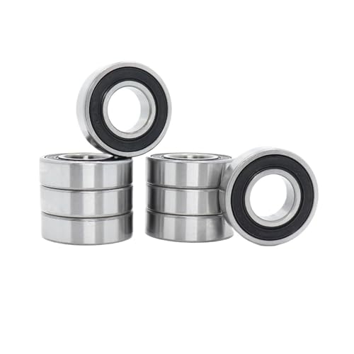 WUWMTUTCK 6002RS Lager ABEC-3 (8 PCS) 15 * 32 * 9 Mm Tiefe Nut 6002-2RS Kugellager 6002RZ 180102 RZ RS 6002 2RS EMQ von WUWMTUTCK