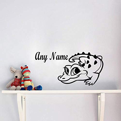 Perfekte Qualität Wandtattoo Für Jungen Schlafzimmer Baby Krokodil Vinyl Wandaufkleber Wohnkultur Wohnzimmer43Cm X 77Cm von WYFCL