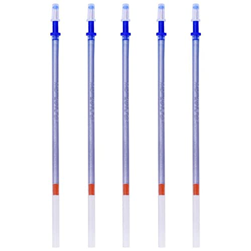 WYLZLKX 5 x silberfarbene, wasserlöschbare Ersatzminen für Stoff- und Ledermarkierungen WYLZLKX 5 x silberfarbene, wasserlöschbare Ersatzminen für Stoff- und Ledermarkierungen von WYLZLKX