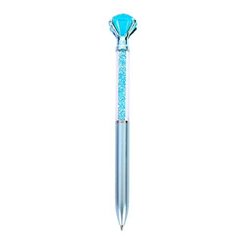 WYLZLKX for Creative Kunststoff-Kugelschreiber für Büro, Kristall, Diamant, öliger Stift, Geschenk für Allzweck-Schreibwaren, 1-blau von WYLZLKX