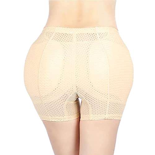 WYRMB Po-Lifter für Damen, atmungsaktive und Bequeme Hüftformungshose aus Netzstoff, gepolsterter, elastischer Kompressionsformer für eine perfekte Kurve, Schwarz, XXL.Flesh-XX von WYRMB