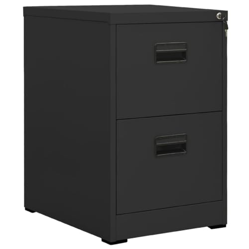 WYYDHGBF Home Hardware Business-Aktenschrank Anthrazit 46x62x72,5 cm Stahl von WYYDHGBF