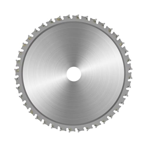 WZFC Kreissägeblatt-Durchmesser, Metall-Trennscheibe, Hartmetall-Sägeblatt Für Eisen, Stahl, Metallbearbeitungswerkzeug,Unbeschichtet von WZFC