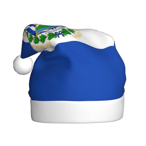 WZYWHJ Weihnachtsmütze für Erwachsene – Ornament-Stirnband für Feiertage, Partys und Kostümveranstaltungen, El Salvador Prints WZYWHJ Weihnachtsmütze für Erwachsene – Ornament-Stirnband für Feiertage, Partys und Kostümveranstaltungen, El Salvador Prints von WZYWHJ