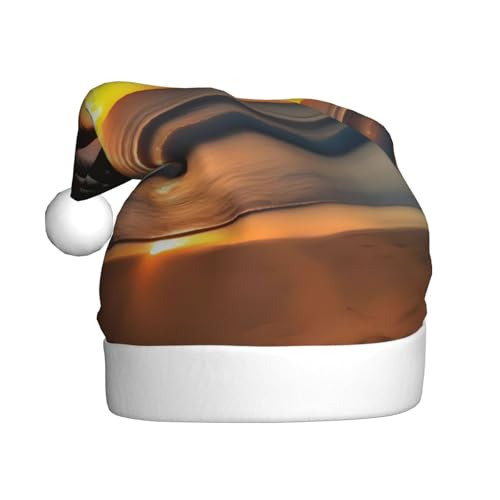 WZYWHJ Weihnachtsmütze für Erwachsene – Ornament-Stirnband für Feiertage, Partys und Kostümveranstaltungen, Sonnenuntergang, Kokosnussbaum-Drucke WZYWHJ Weihnachtsmütze für Erwachsene – Ornament-Stirnband für Feiertage, Partys und Kostümveranstaltungen, Sonnenuntergang, Kokosnussbaum-Drucke von WZYWHJ