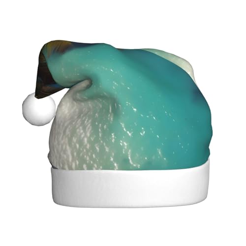 WZYWHJ Weihnachtsmütze für Erwachsene – Ornament-Stirnband für Feiertage, Partys und Kostümveranstaltungen, Strand, Kokosnuss, Sonnenschein-Drucke WZYWHJ Weihnachtsmütze für Erwachsene – Ornament-Stirnband für Feiertage, Partys und Kostümveranstaltungen, Strand, Kokosnuss, Sonnenschein-Drucke von WZYWHJ