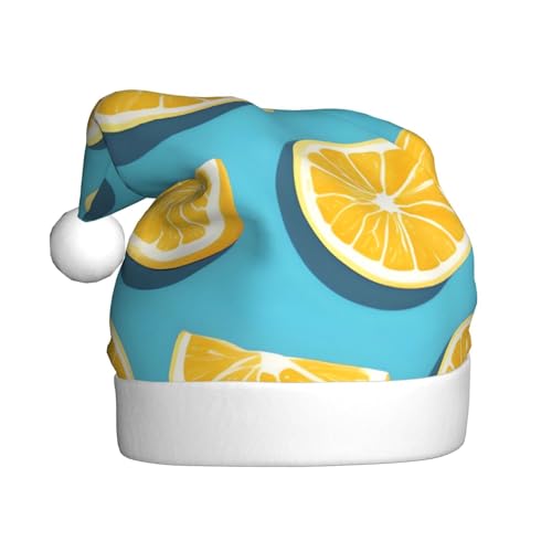 WZYWHJ Weihnachtsmütze für Erwachsene – Ornament-Stirnband für Feiertage, Partys und Kostümveranstaltungen, Zitronenkeile WZYWHJ Weihnachtsmütze für Erwachsene – Ornament-Stirnband für Feiertage, Partys und Kostümveranstaltungen, Zitronenkeile von WZYWHJ