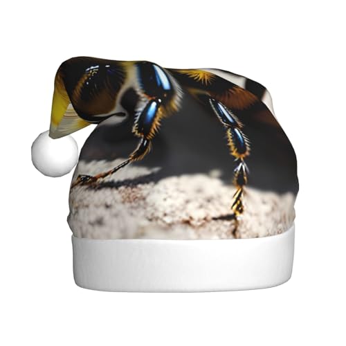 WZYWHJ Weihnachtsmütze für Erwachsene – Ornament-Stirnband für Feiertage, Partys und Kostümveranstaltungen, niedliche kleine Bienen-Drucke WZYWHJ Weihnachtsmütze für Erwachsene – Ornament-Stirnband für Feiertage, Partys und Kostümveranstaltungen, niedliche kleine Bienen-Drucke von WZYWHJ